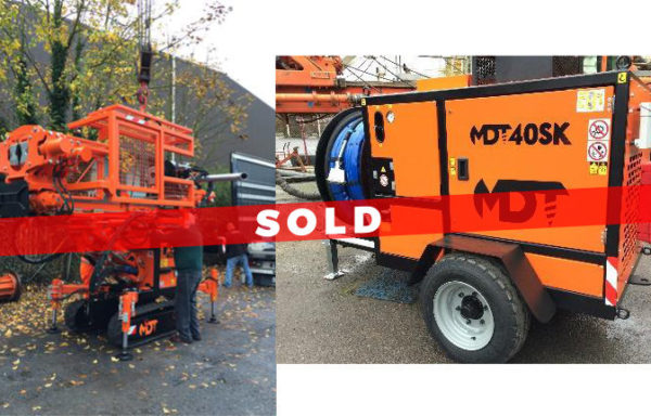 SOLD > MDT40SK Multi Use Compact Drilling Rig