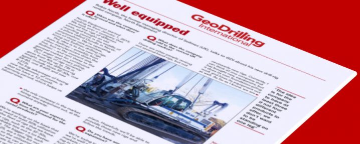 GeoDrilling International Features North Equipment
