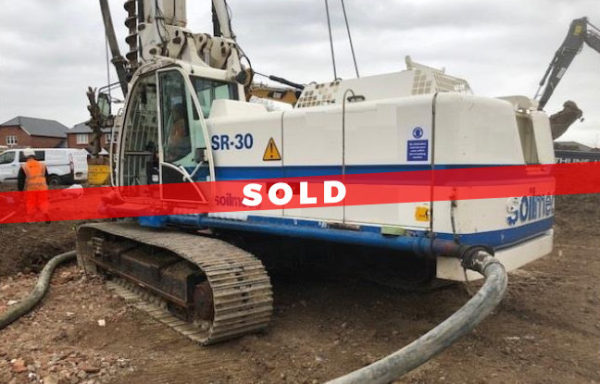 SOLD > Soilmec SR30 CFA Drilling Rig